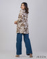 Refined Ease: Mandarin Collar Everyday Top 66551